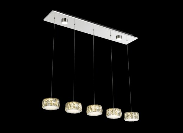 Lustră LED pe cablu Globo 49350-52H AMUR LED/52W/230V 4000K