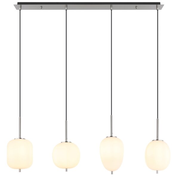 Lustră pe cablu Globo 15345-4NO BLACKY I 4xE14/40W/230V