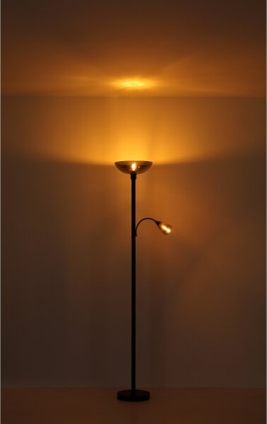 Lampadar Globo 58903 BLADE 1xE27/60W/230V + 1xE14/40W