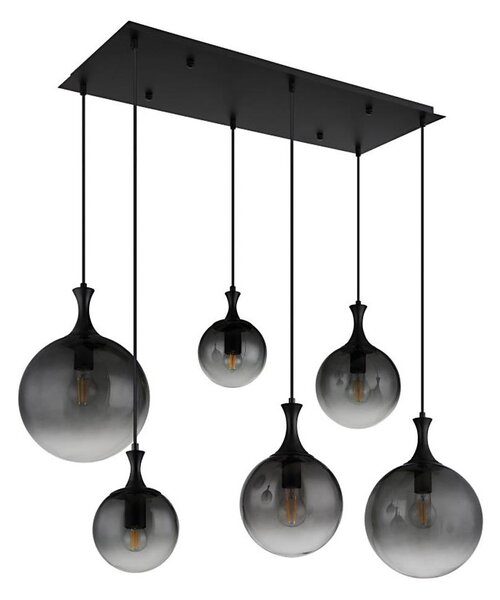 Lustră pe cablu Globo 15885-6H DALTON 6xE27/10W/230V