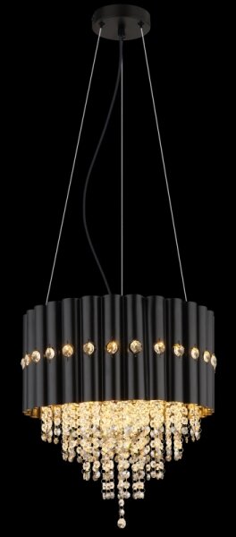 Lustră pe cablu Globo 63149-3 ELEOS 3xE27/40W/230V d. 40 cm