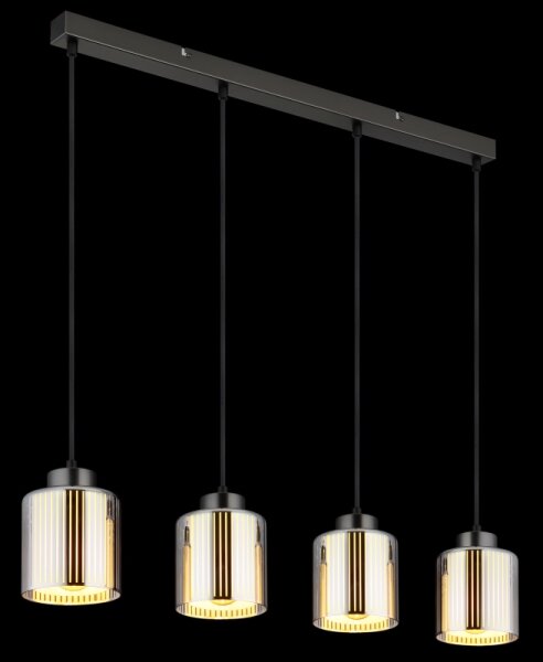 Lustră pe cablu Globo 16056-4H FELICIA 4xE27/60W/230V