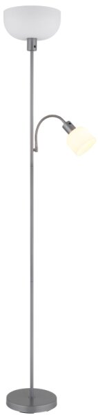 Globo 59947 - Lampă de podea HINTON, 1xE27/40W/230V + 1xE14/25W