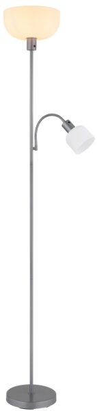 Globo 59947 - Lampă de podea HINTON, 1xE27/40W/230V + 1xE14/25W