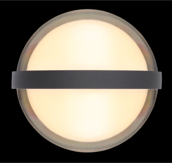 Aplică LED de exterior Globo 34157 ILLI LED/12W/230V IP54 negru