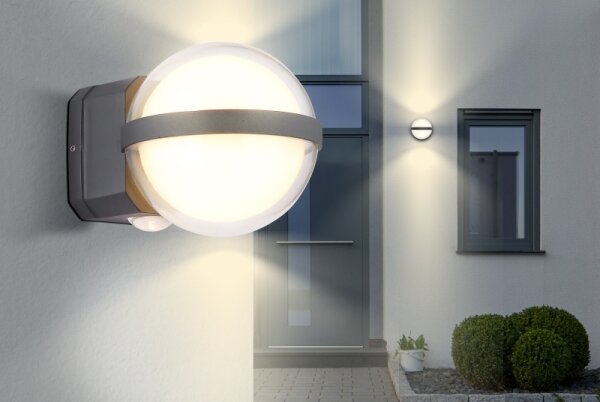Aplică LED de exterior Globo 34157 ILLI LED/12W/230V IP54 negru