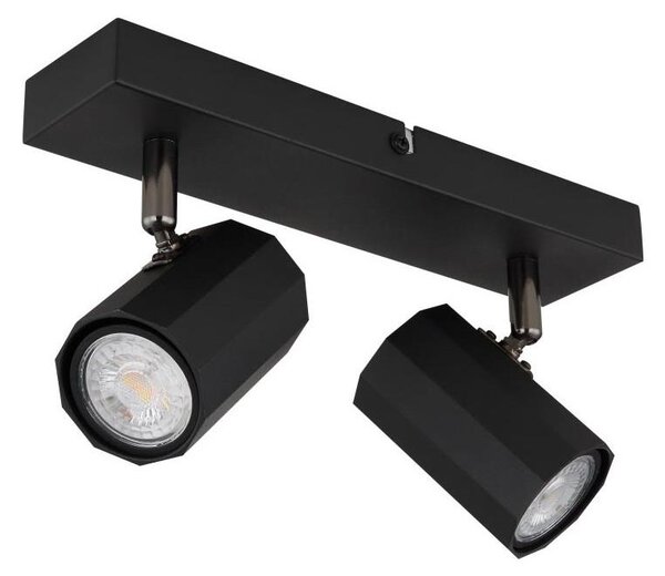 Spot Globo 57918-2B JAMES 2xGU10/25W/230V negru