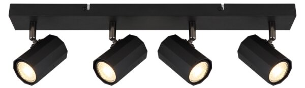 Spot Globo 57918-4B JAMES 4xGU10/25W/230V negru