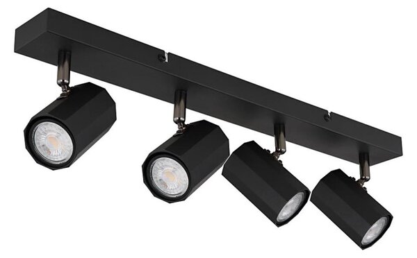 Spot Globo 57918-4B JAMES 4xGU10/25W/230V negru