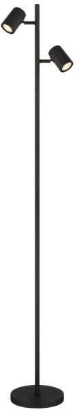 Lampadar Globo 57918SB JAMES 2xGU10/5W/230V negru
