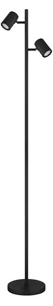 Lampadar Globo 57918SB JAMES 2xGU10/5W/230V negru