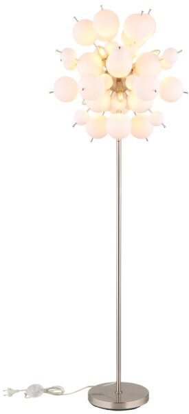 Lampadar Globo 15633SO UDO 6xE14/25W/230V alb