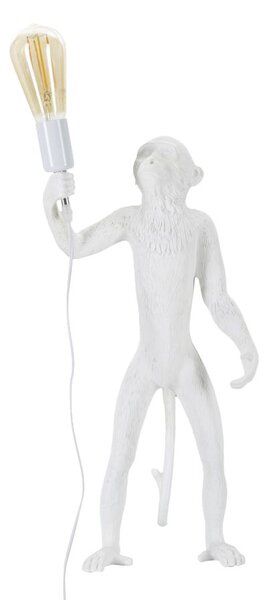 Mauro Ferretti Lampa De Masa Maimuta Alba cm Ø 26X34X55 | Aosom Romania