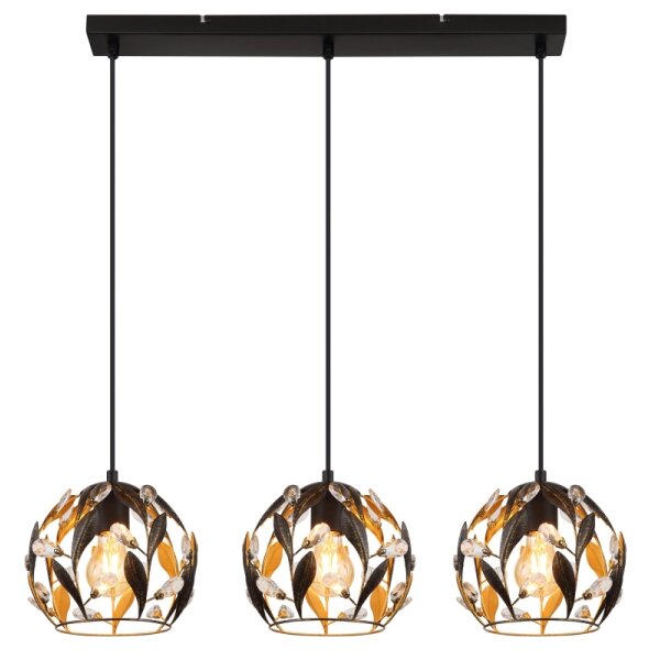 Globo 15759-3H - Pendul suspendat pe cablu MIKA 3xE27/40W/230V