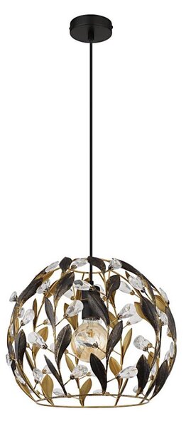 Lustră pe cablu Globo 15759H MIKA 1xE27/40W/230V d. 40 cm