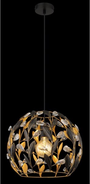 Lustră pe cablu Globo 15759H MIKA 1xE27/40W/230V d. 40 cm