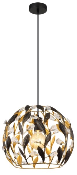 Lustră pe cablu Globo 15759H MIKA 1xE27/40W/230V d. 40 cm