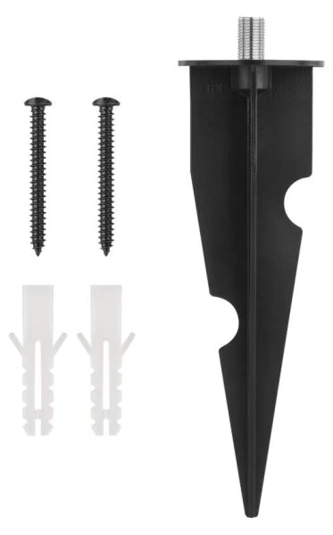 Lampă LED solară cu senzor LED/2W/3,7V 1200 mAh IP44 80 cm