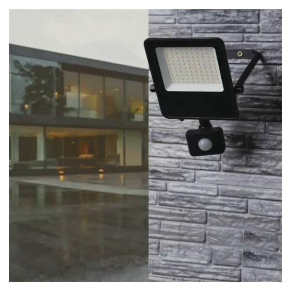 Proiector LED cu senzor VISIO LED/50W/230V 4000K IP65