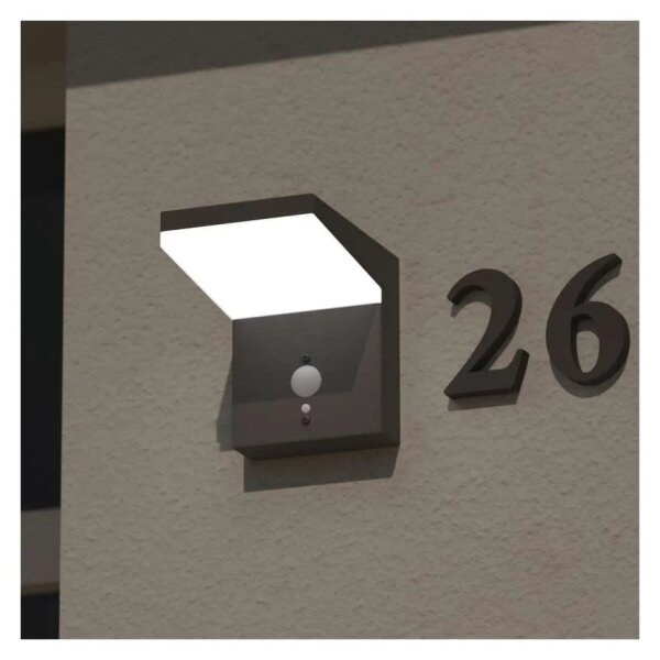 Aplică LED solară cu senzor LED/4,4W/3,7V 2200 mAh IP44
