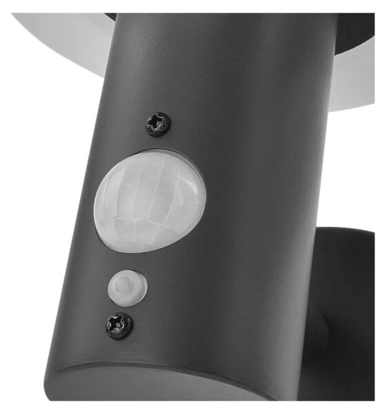 Aplică LED solară cu senzor LED/2W/3,7V 1200 mAh IP44