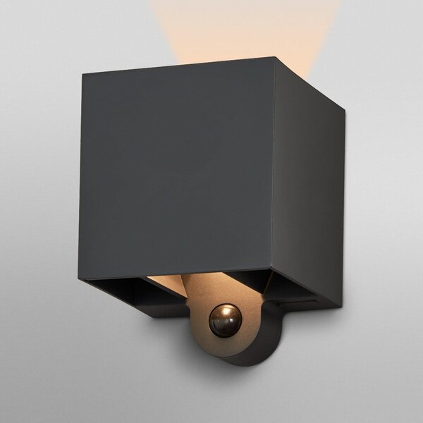OSRAM Lampa LED cu baterie pentru exterior ENDURA STYLE Sensor grafit USB, Gri, Plastic, Modern