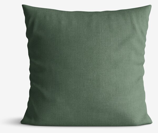 Goldea față de pernă decorativă marbella - verde închis 45 x 45 cm