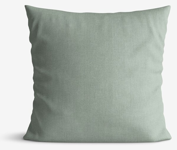Goldea față de pernă decorativă marbella - verde salvie 45 x 45 cm