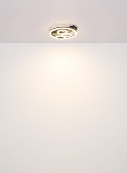 Globo 48040-40 - Plafonieră LED dimabilă DARRYL I 40W/230V, dim. 35 x 33 cm + telecomandă