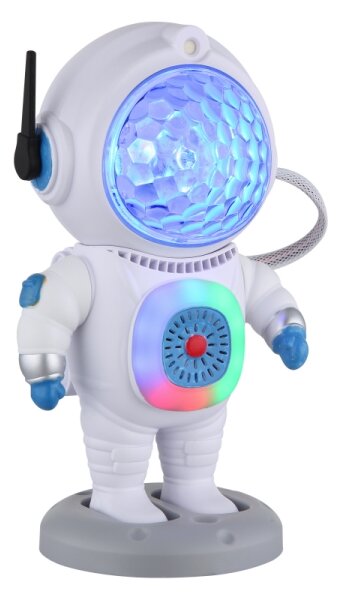 Lampă LED RGB de masă Globo 28084 COSMO LED/6W/5V alb astronaut