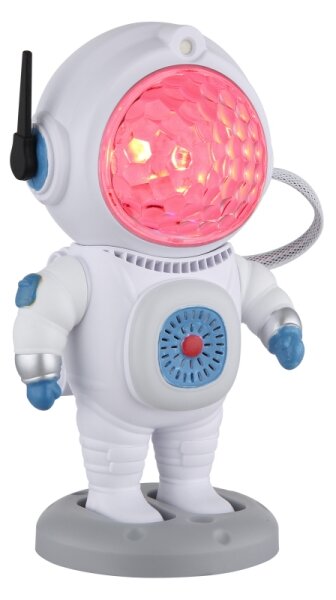 Lampă LED RGB de masă Globo 28084 COSMO LED/6W/5V alb astronaut