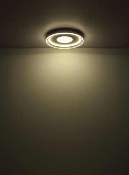 Plafonieră LED dimabilă Globo 48558-48 EILA LED/48W/230V d. 48 cm + telecomandă