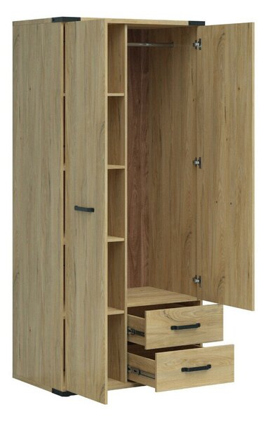 Set de mobilier Romelbu 113, Cenușă, PAL laminat