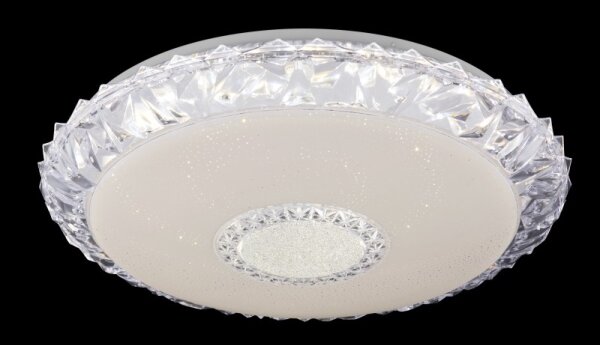 Plafonieră LED dimabilă Globo 48413-40SH EDDIE 40W/230V d. 50 cm Tuya + telecomandă