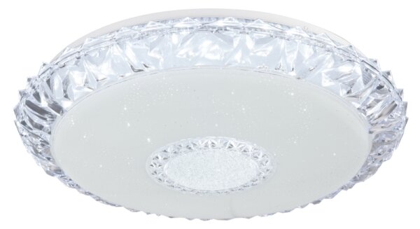 Plafonieră LED dimabilă Globo 48413-40SH EDDIE 40W/230V d. 50 cm Tuya + telecomandă