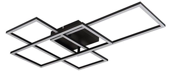 Plafonieră LED dimabilă Globo 67227-40NBSH GABRIEL 40W/230V d. 51x74 cm + telecomandă