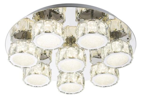 Plafonieră LED dimabilă Globo 49350D5 AMUR LED/64W/230V 4000K d. 50 cm