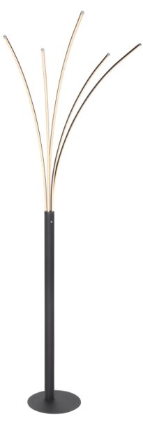 Globo 59229B - Lampă de podea LED BIZZY, reglabilă, cu control tactil, 36W, 230V