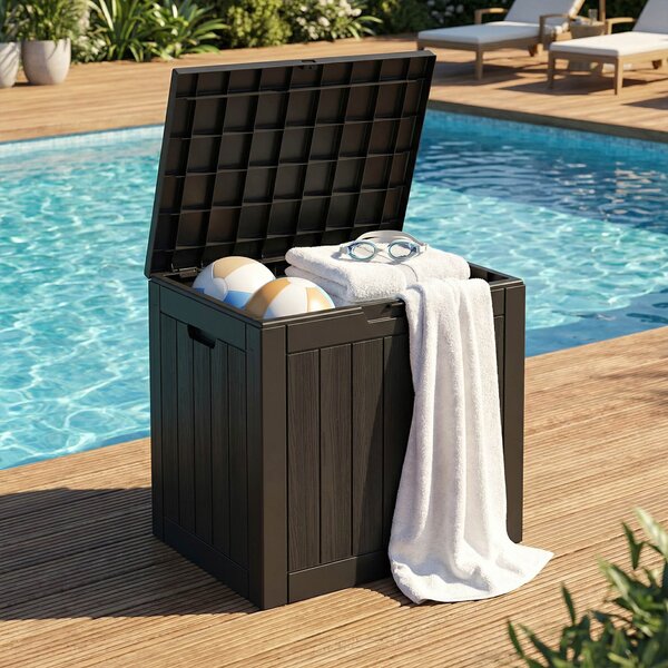 Cutie de grădină 117 L (neagră). Promo -20%. 1152402