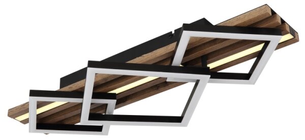 Plafonieră LED Globo 67344D2 OBRIEN LED/32W/230V 3000K 31x61cm