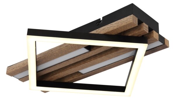 Plafonieră LED Globo 67344D OBRIEN LED/19W/230V 3000K 31x33 cm