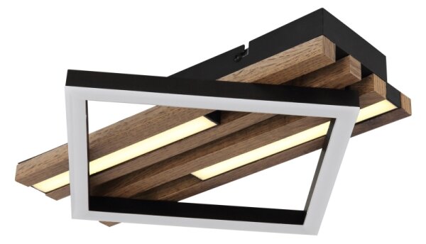 Plafonieră LED Globo 67344D OBRIEN LED/19W/230V 3000K 31x33 cm