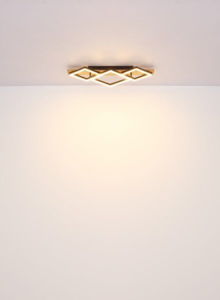 Plafonieră LED Globo 67344D2 OBRIEN LED/32W/230V 3000K 31x61cm