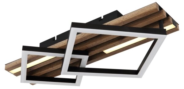 Plafonieră LED Globo 67344D1 OBRIEN LED/25W/230V 3000K 31x47,5 cm