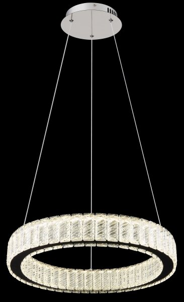 Lustră LED dimabilă pe cablu Globo 67162-50 MUCKY LED/50W/230V d. 50 cm + telecomandă