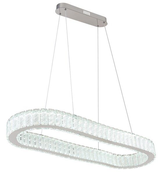 Lustră LED dimabilă pe cablu Globo 67162-58 MUCKY 58W/230V 2700-6000K + telecomandă