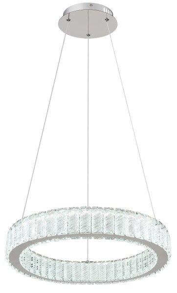 Lustră LED dimabilă pe cablu Globo 67162-50 MUCKY LED/50W/230V d. 50 cm + telecomandă