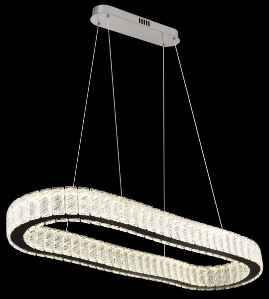 Lustră LED dimabilă pe cablu Globo 67162-58 MUCKY 58W/230V 2700-6000K + telecomandă