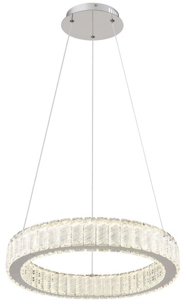 Lustră LED dimabilă pe cablu Globo 67162-50 MUCKY LED/50W/230V d. 50 cm + telecomandă