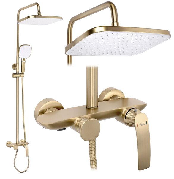 Set dus PREMIUM Rea Como M1 Brush Gold